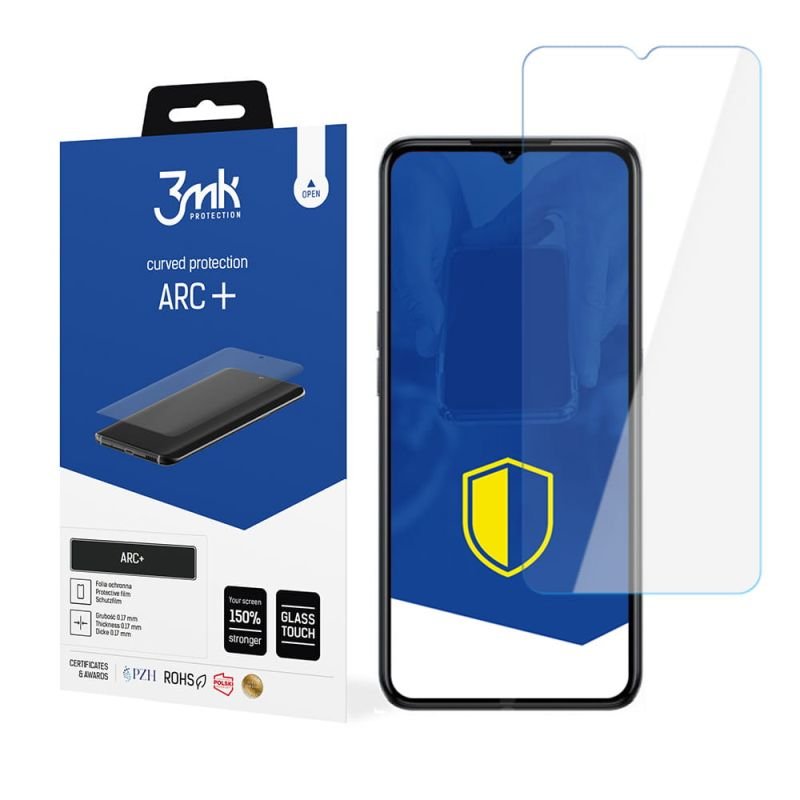 Folia na zaokrąglony ekran do Realme Q5i - 3mk ARC+