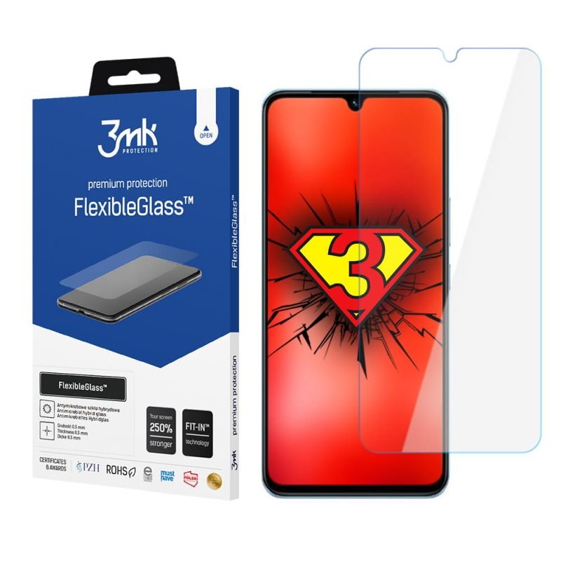 Nietłukące szkło hybrydowe do Vivo S15e - 3mk FlexibleGlass