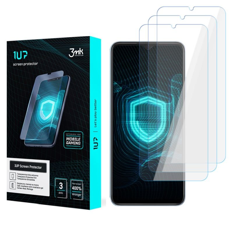 Folia ochronna na Oppo A17 - 3mk 1UP screen protector (3 sztuki)
