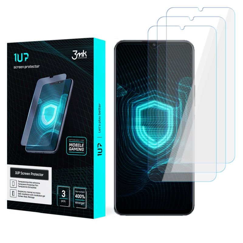 Folia ochronna na Vivo Y73T - 3mk 1UP screen protector (3 sztuki)