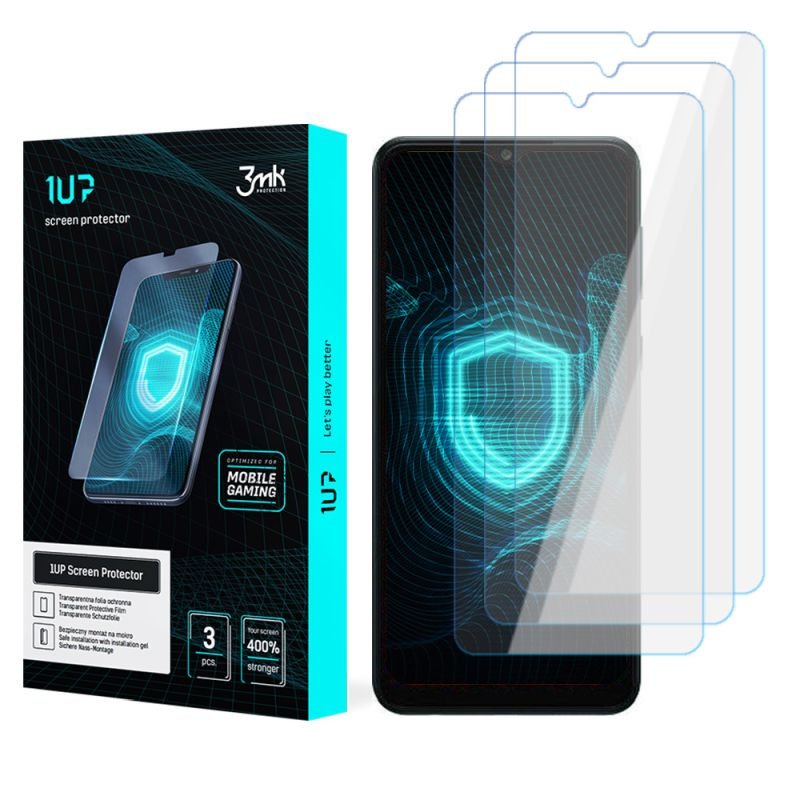 Folia ochronna na Samsung Galaxy A04 - 3mk 1UP screen protector (3 sztuki)