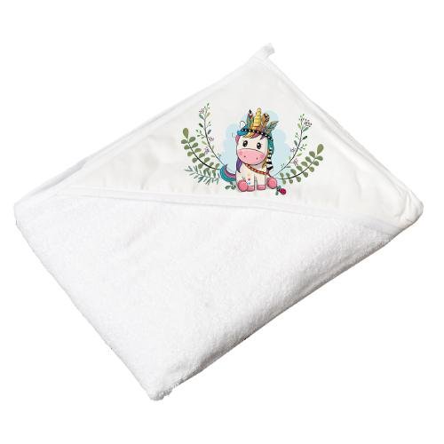 Tega Baby Okrycie Kąpielowe 80X80Cm Jednor. Biały