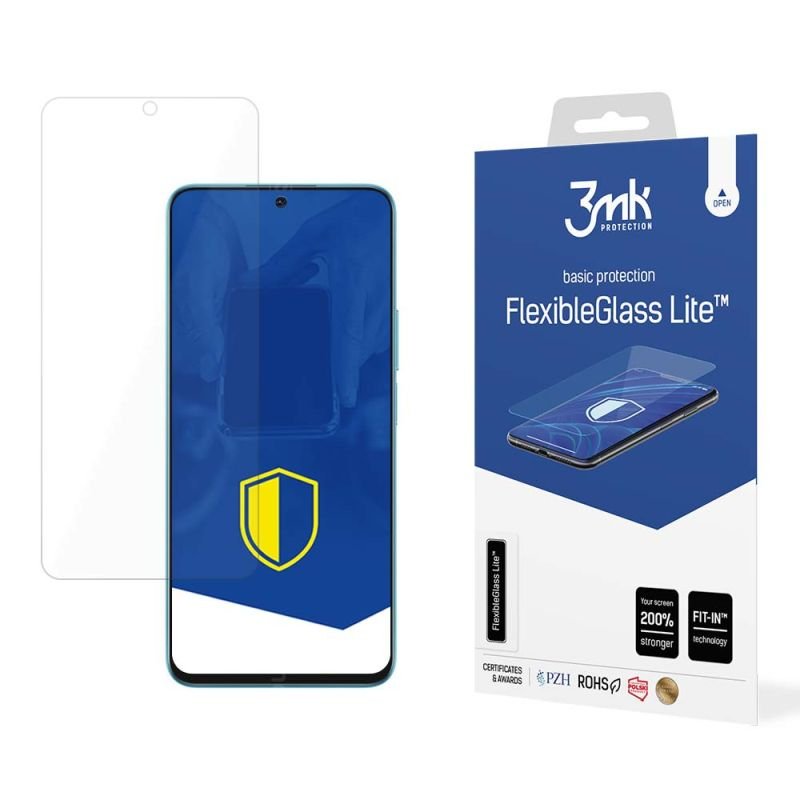 Niepękające szkło hybrydowe do Honor X8a  - 3mk FlexibleGlass Lite