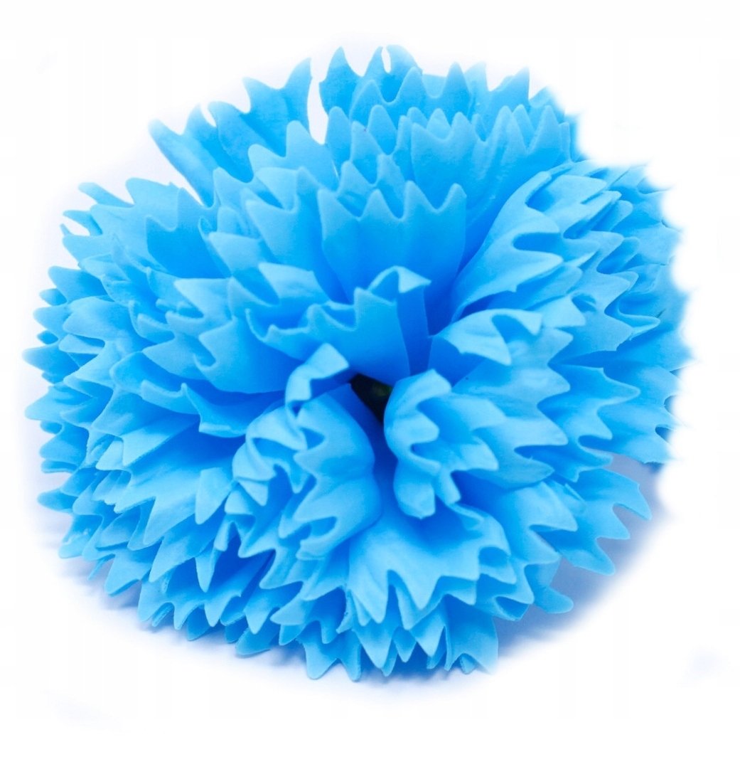 Kwiaty Mydlane Goździk Niebieski Na Stroik Bukiet