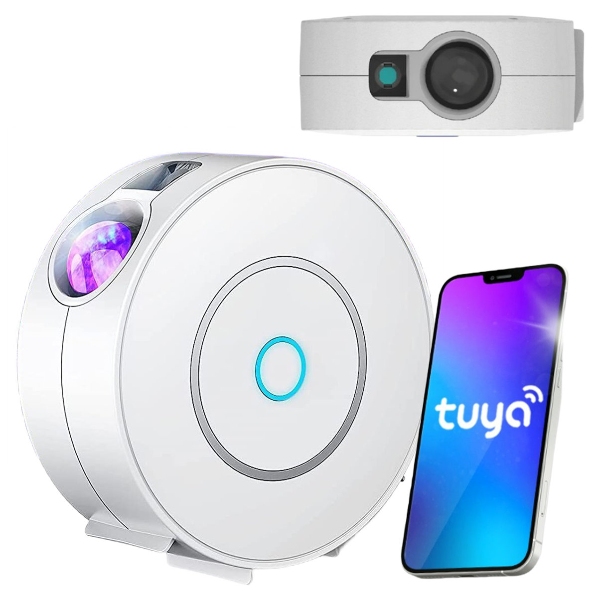 vPROJEKTOR GWIAZD LAMPKA NOCNA DLA DZIECI LED GALAXY
