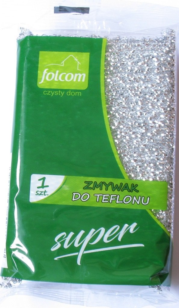 Zmywak do teflonu srebrny