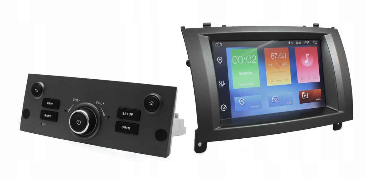 RADIO NAWIGACJA PEUGEOT 407 2004-2011 ANDROID