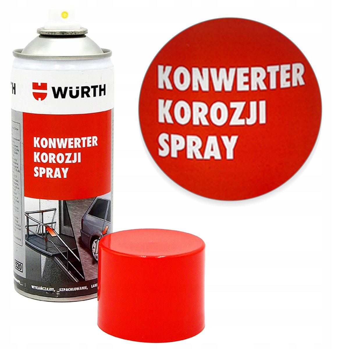 Konwerter korozji WURTH konserwacja i naprawa