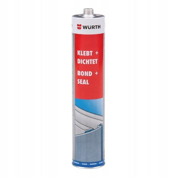 Wurth Klej K+D Strukturalny z uszczelniaczem czarny 300ml WUR0890100130