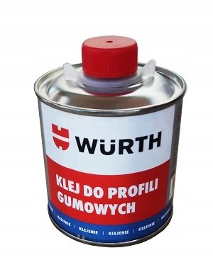 WURTH KLEJ DO USZCZELEK GUMOWYCH GUMA METAL 180g