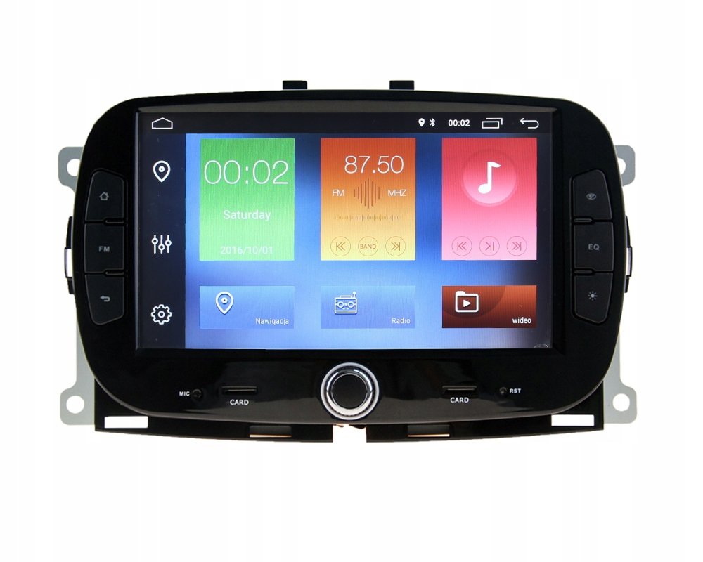 Radio Nawigacja Gps Fiat 500 2015+ Android
