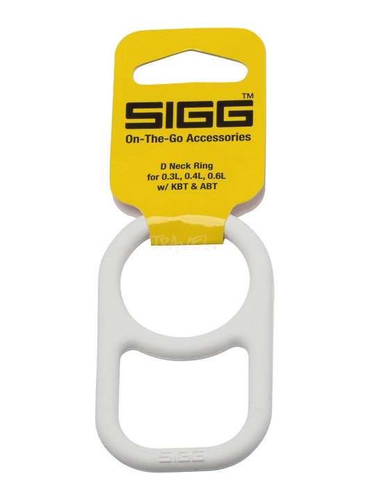 Sigg butelka Grip D-Neck ring, biały 8475.3