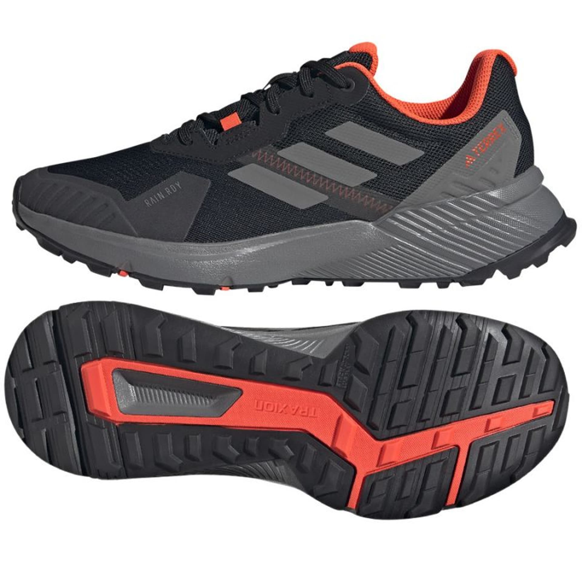 Buty do biegania adidas Terrex Soulstride Rain.Rdy M (kolor Czarny, rozmiar 45 1/3)