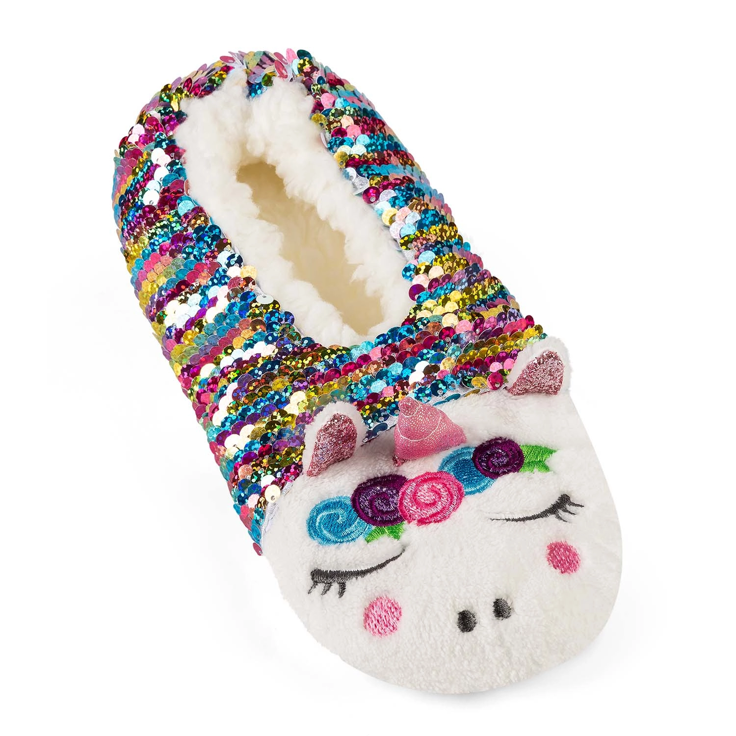 Kapcie dziecięce SKECHERS BOYS & GIRLS COSY FURRY SLIPPER 1P