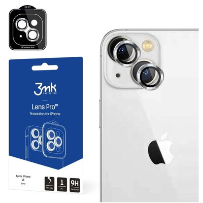 3mk Lens Protection Pro do iPhone 15 Silver