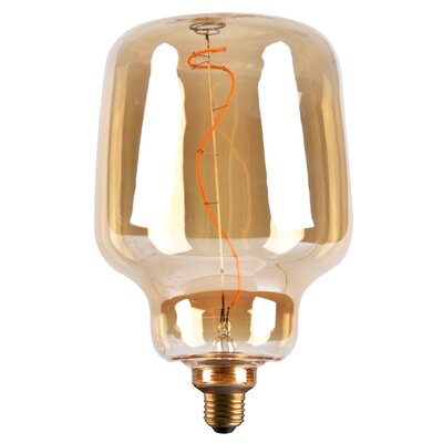 Polux Bursztynowa żarówka klimatyczna DecoVintage 317858 S18 LED E27 kulista 4W 260lm 230V biała ciepła __code-71869