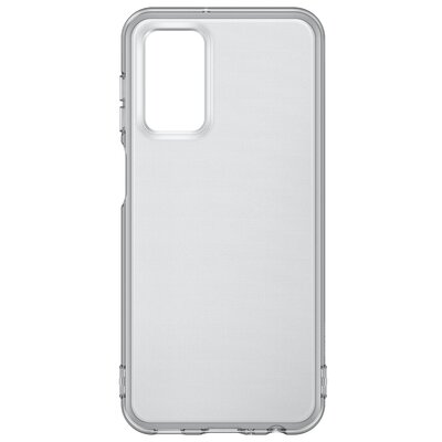 Samsung Soft Clear Cover wytrzymałe etui z żelową ramką i wzmocnionym tyłem Samsung Galaxy A23 czarny EF-QA235TBEGWW