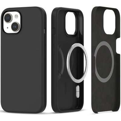 Etui silikonowe MagSafe do iPhone 15 Matte Black