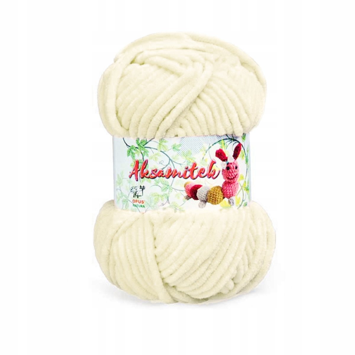Włóczka Aksamitek Opus kolor KREMOWY 226