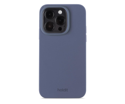 Holdit Silicone Case iPhone 15 Pro Pacific Blue
