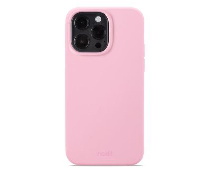Holdit Silicone Case iPhone 15 Pro Max Pink