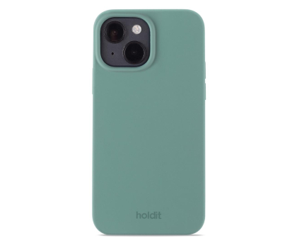 Holdit Silicone Case iPhone 15 Moss Green