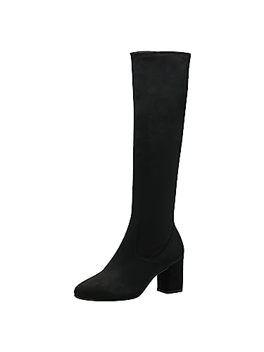 Tamaris Damskie botki 1-1-25508-41, czarny, 39 EU