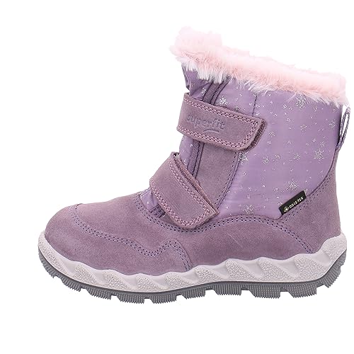 Superfit Dziewczęce śniegowce Icebird, Liliowy róż 8510, 28 EU Schmal