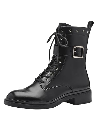 Tamaris Damskie botki 1-1-25112-41, czarny, 38 EU