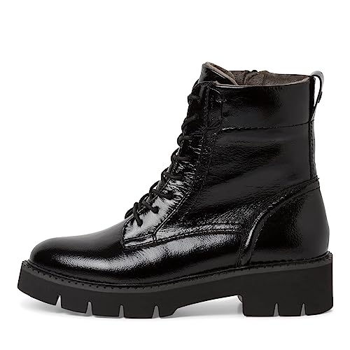 Tamaris Comfort Damskie buty 8-85216-41, skórzane, Comfort Fit, wymienna wkładka, modne buty na co dzień, botki, 39 EU Weit