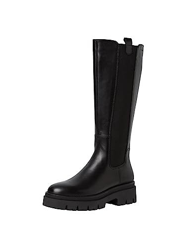 Tamaris Damskie botki 1-1-25608-41, czarny, 40 EU