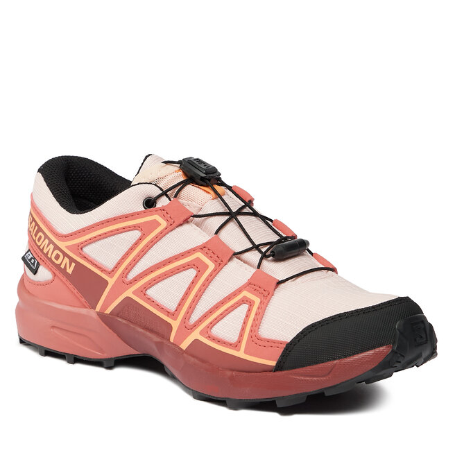 Buty Salomon Speedcross Climasalomon™ Waterproof L47278800 English Rose/Cow Hide/Cantaloupe