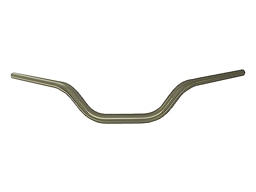 Aluminiowa srebrna kierownica do Moto Guzzi Eldorado E4 od 2017 do 2020, średnica 28 mm, wysoka wysokość