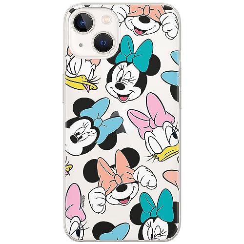 ERT GROUP etui na telefon Iphone 13 MINI, case oryginalny i oficjalnie licencjonowany przez Disney, wzór Disney Friends 018, optymalnie dopasowane, plecki z TPU częściowo przeźroczyste