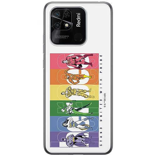 ERT GROUP etui na telefon Xiaomi REDMI 10C, case oryginalny i oficjalnie licencjonowany przez DC, wzór Justice League 008, optymalnie dopasowane, plecki z TPU