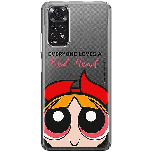 ERT GROUP etui na telefon Xiaomi REDMI NOTE 11 4G/ 11S 4G, case oryginalny i oficjalnie licencjonowany przez The Powerpuff Girls, wzór The Powerpuff Girls 011, plecki z TPU częściowo przeźroczyste