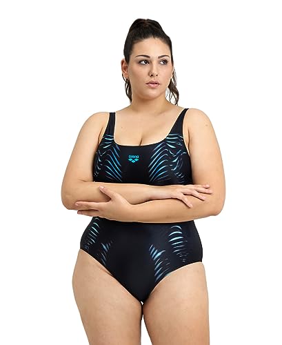 ARENA Imprint kostium kąpielowy Black 52/54