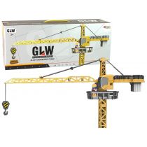 Żuraw żółty 95cm Leantoys
