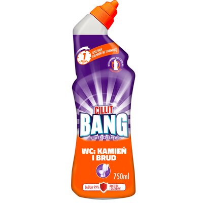 Żel do czyszczenia toalety CILLIT BANG Kamień i brud 750 ml