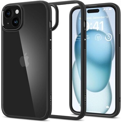 Spigen Ultra Hybrid do iPhone 15 matte black