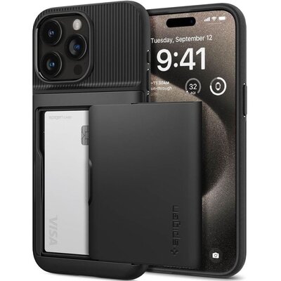 Etui Spigen Slim Armor CS do Apple iPhone 15 Pro Max Black