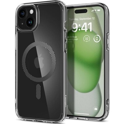 Etui Spigen Ultra Hybrid Mag do MagSafe do iPhone 15 carbon fiber
