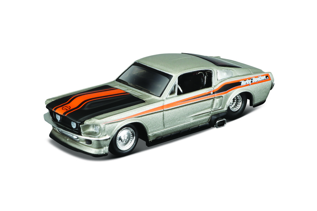 Maisto, model kolekcjonerski Hd Ford Mustang Gt 1967 1/64
