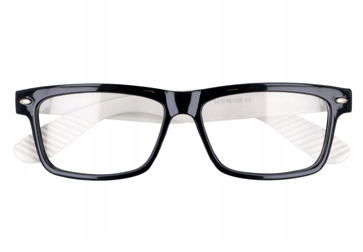 Okulary oprawki zerówki UV 400 Nerdy uniseks