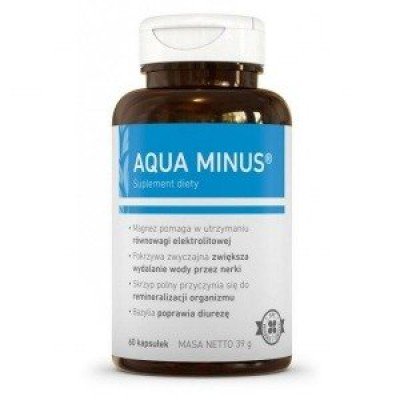 AMC PHARMA LIMITED Aqua Minus 60 kapsułek Suplement diety