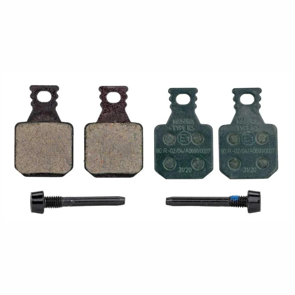 Magura 8.S Sport Disc Brake Pads for 4-Piston MT incl. 2 Pad Retaining Screw, green 2021 Klocki hamulcowe do rowerów elektrycznych 02701925