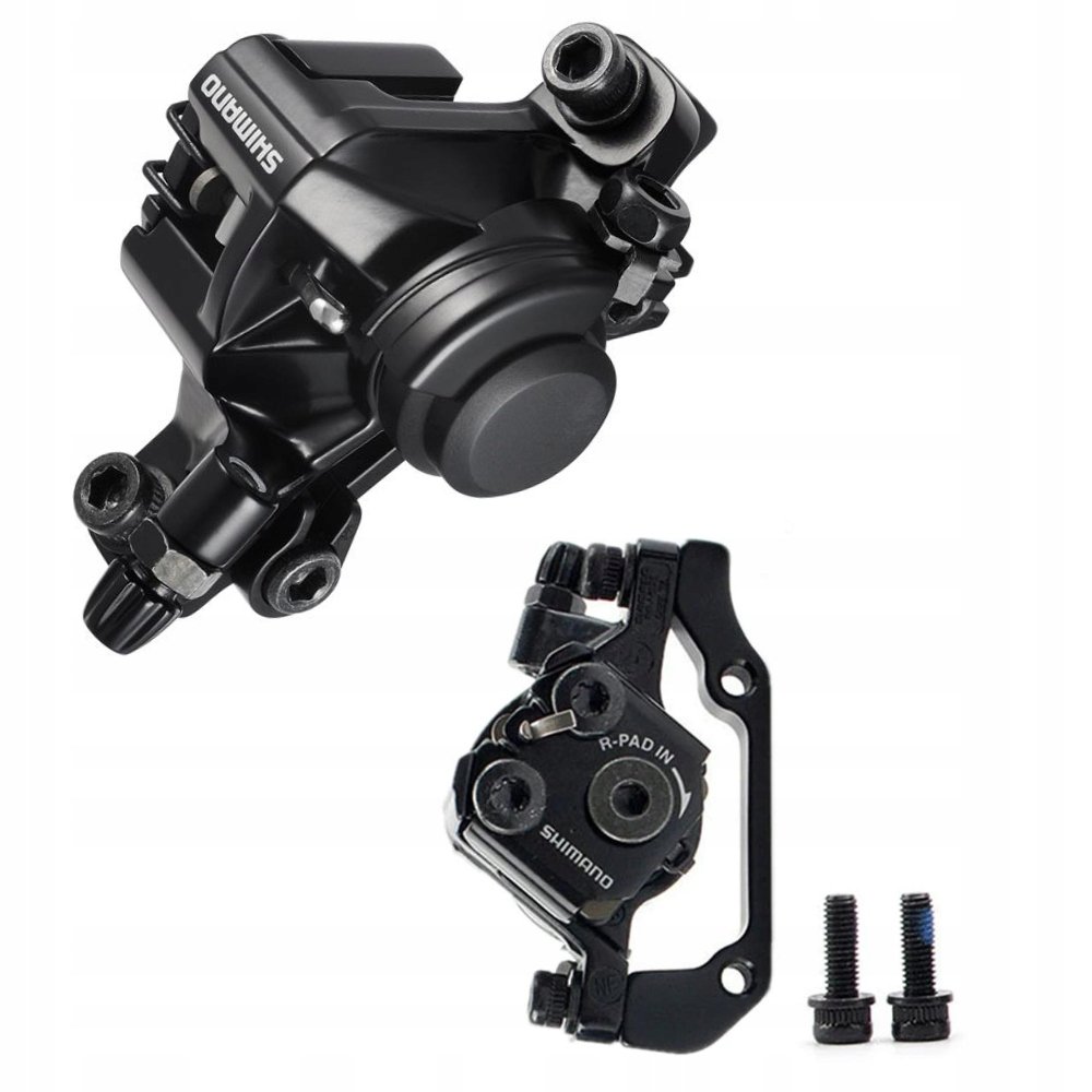 Shimano Zacisk hamulca tarczowego BR-M375 czarny / Montaż: uniwersalny