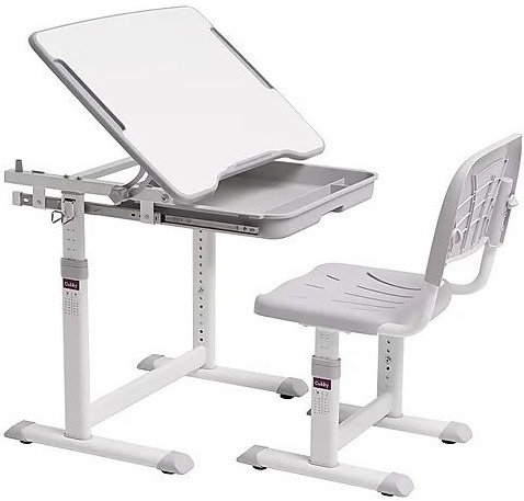 Biurko i krzesełko dziecięce Cubby Sorpresa Grey 6956745160445
