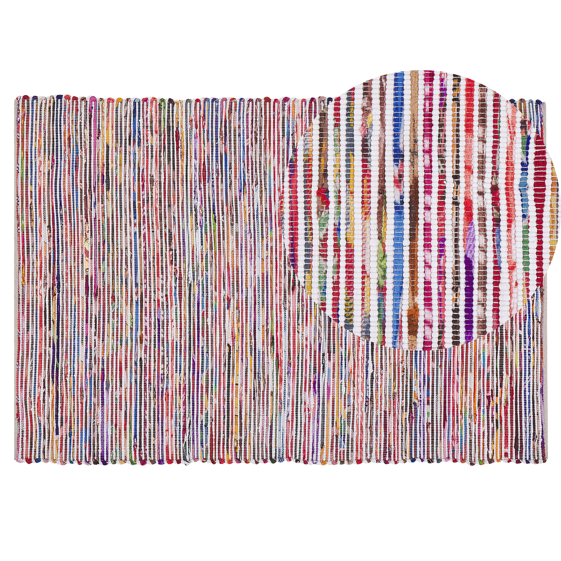 Dywan 140 x 200 cm wielokolorowy BARTIN