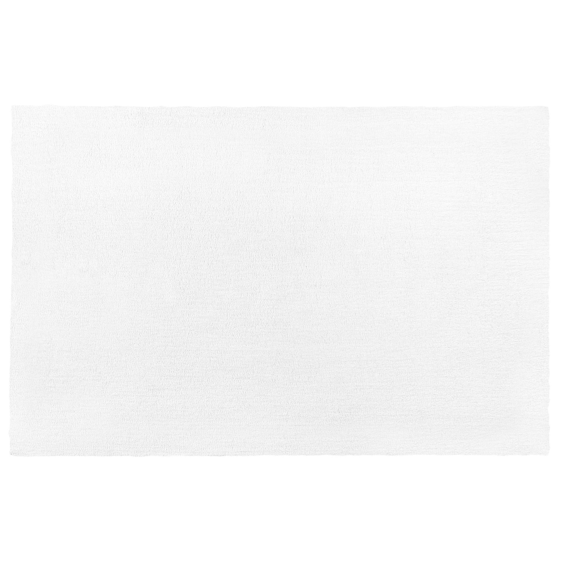 Dywan Shaggy 200 X 300 Cm Biały Demre